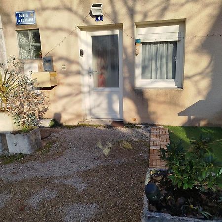 Maison De Village Appartement Rdc Avec Terrasse Gy Eksteriør bilde